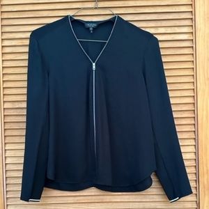 RAG & BONE ZIPPER BLOUSE